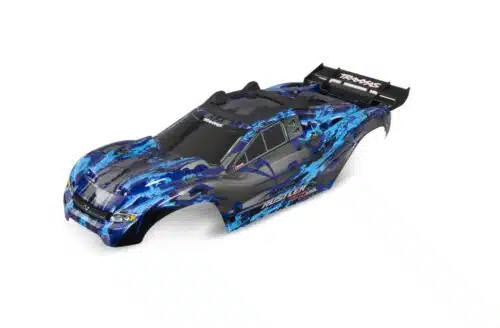 Traxxas 6717X Silver Rustler 4X4 VXL Body
