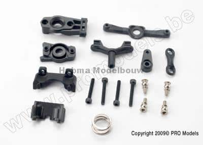 traxxas 7043 Steering arm (upper & lower)/ steering