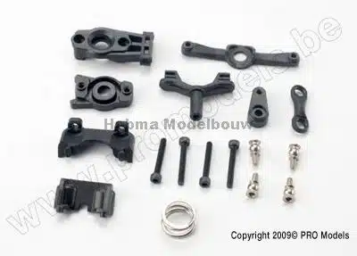 traxxas 7043 Steering arm (upper & lower)/ steering