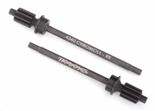 Traxxas 8062 Axle shaft, front, heavy duty (left & right)/ portal drive input gear
