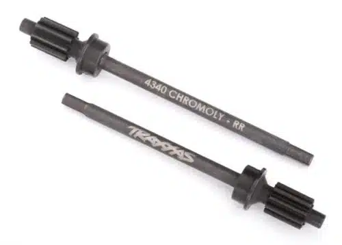 Traxxas 8062 Axle shaft, front, heavy duty (left & right)/ portal drive input gear