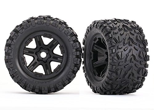Traxxas 8672 Tires & Wheels E-revo 2 glued