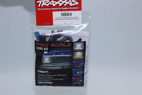 Traxxas 9884 PRO SCALE LED LIGHT SET, FRONT & REAR, COMPLETE (INCLUDES LIGHT HARNESS, ZIP TIES (6)) (FITS #9812 BODY)
