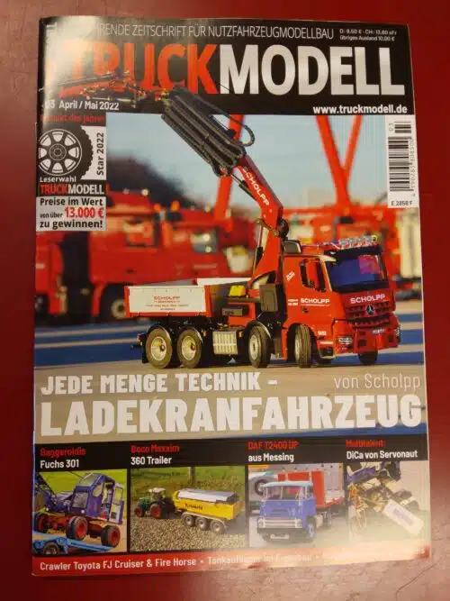 Truck Modell 03 Maart april 2022