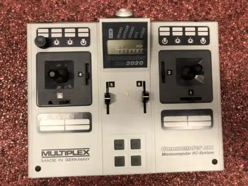 Tweedehands Multiplex comander mc 3030 met micro 7 ontvanger