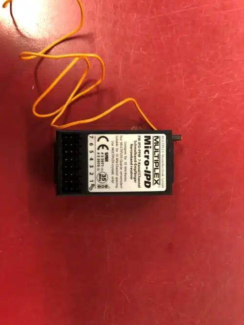 Tweedehands Multiplex micro - IPD 7 kanaals ontvanger 35MHz met kristal
