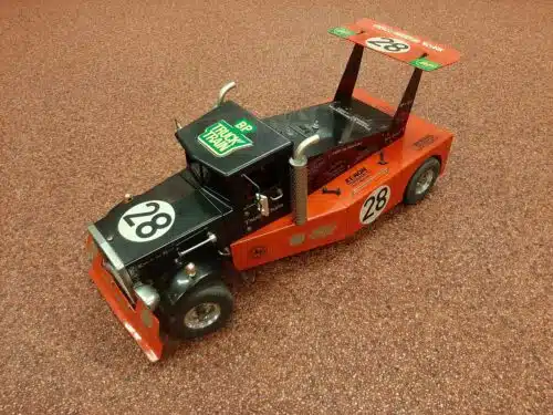 Tweedehands Wedico Race Truck incl Stuur servo en verlichting Zonder regelaar, aandrijving, zenderset