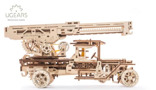 Ugears Brandweertruck met ladder