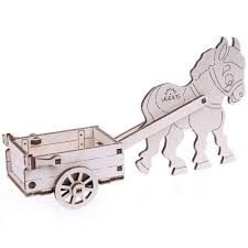 Ugears Coloring ezeltje