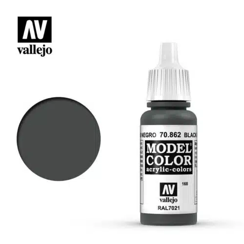 Vallejo 70862 ( 185 ) Model Color Black Grey