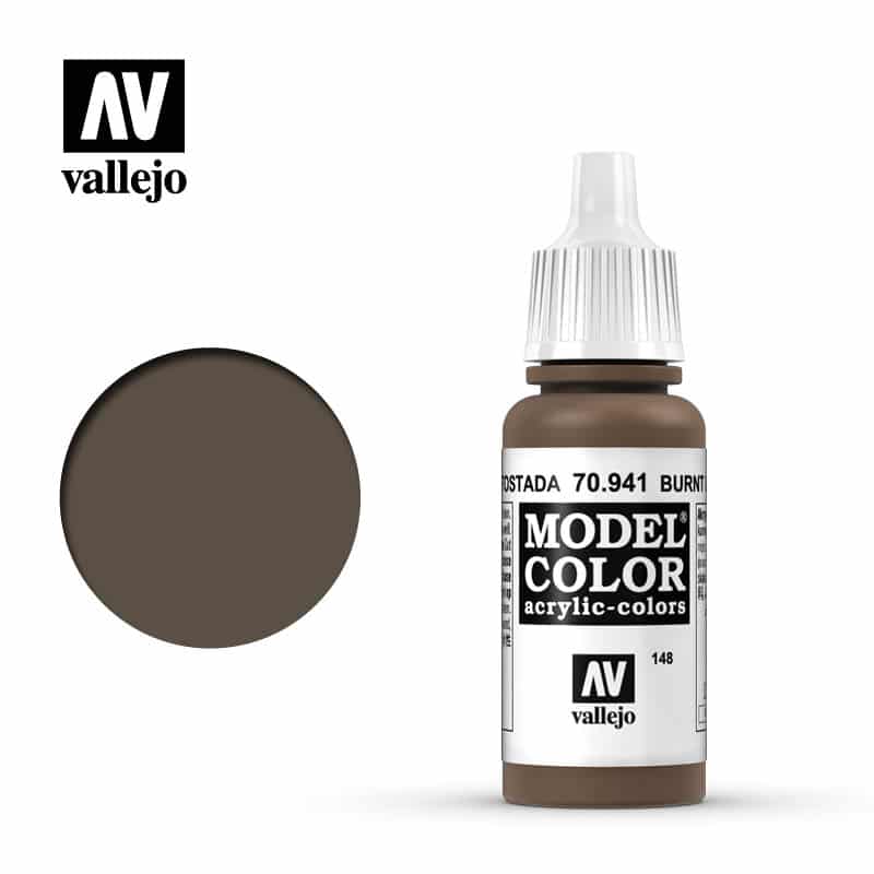 Vallejo 70941 ( 118 ) Model Color Burnt Umber
