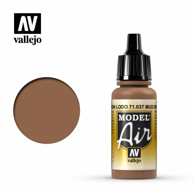 Vallejo 71037 MODEL AIR MUD BROWN