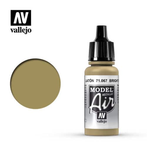 vallejo 71067 MODEL AIR BRIGHT BRASS