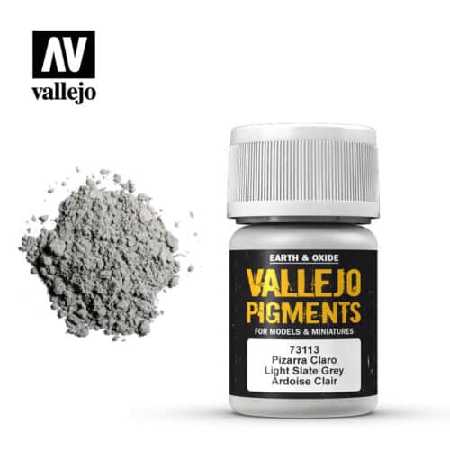 vallejo73113 PIGMENT LIGHT SLATE GREY