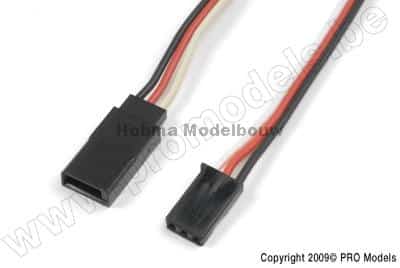 Verlengkabel Futaba, 22AWG, 15cm (1st)