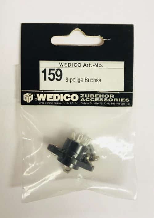 Wedico 0159 8 POL. BUCHSE KOMPLETT