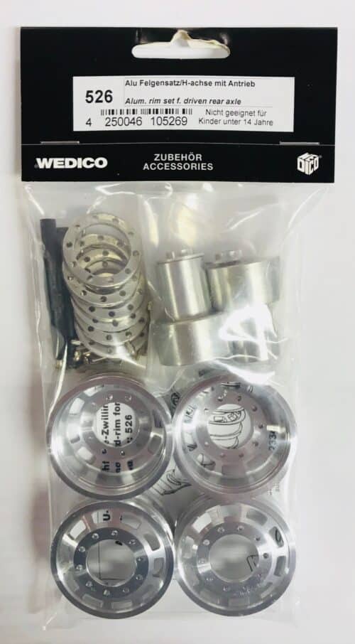 Wedico 0526 ALU LANGL.FELGEN ZWILLING