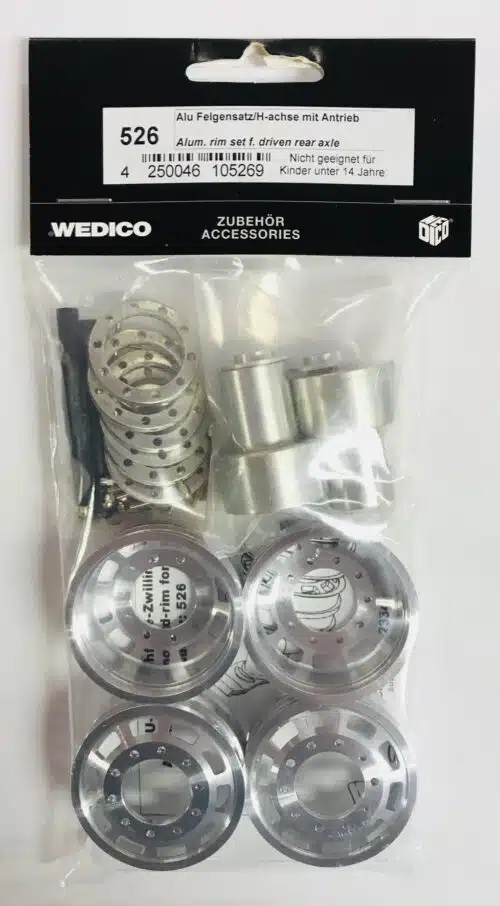 Wedico 0526 ALU LANGL.FELGEN ZWILLING