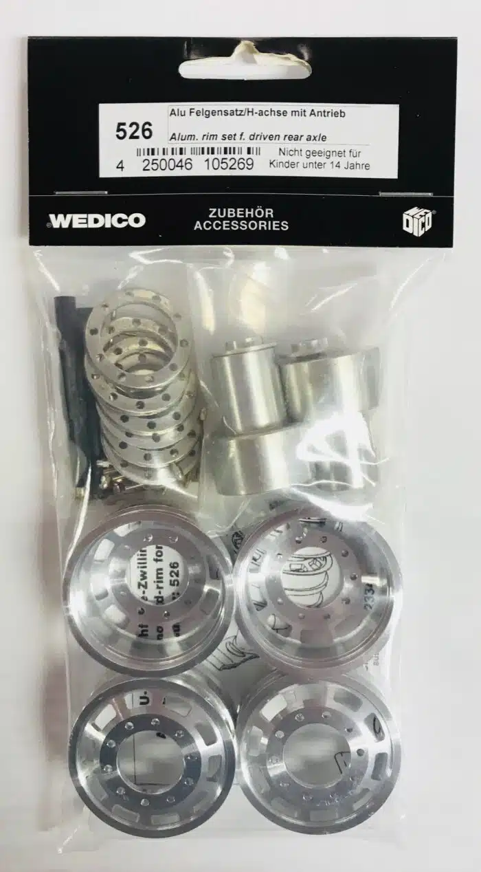 Wedico 0526 ALU LANGL.FELGEN ZWILLING