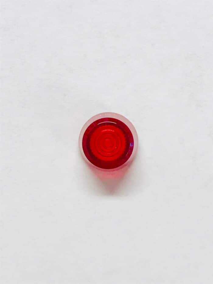 Wedico 20308 GLAS R?CKLICHT HOCH ROT p/st