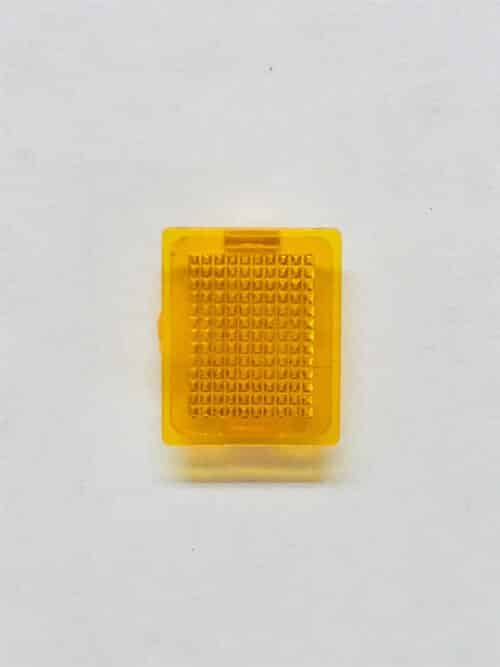 Wedico 25750 GLAS BLINKER RECHTECK ORA p/ st