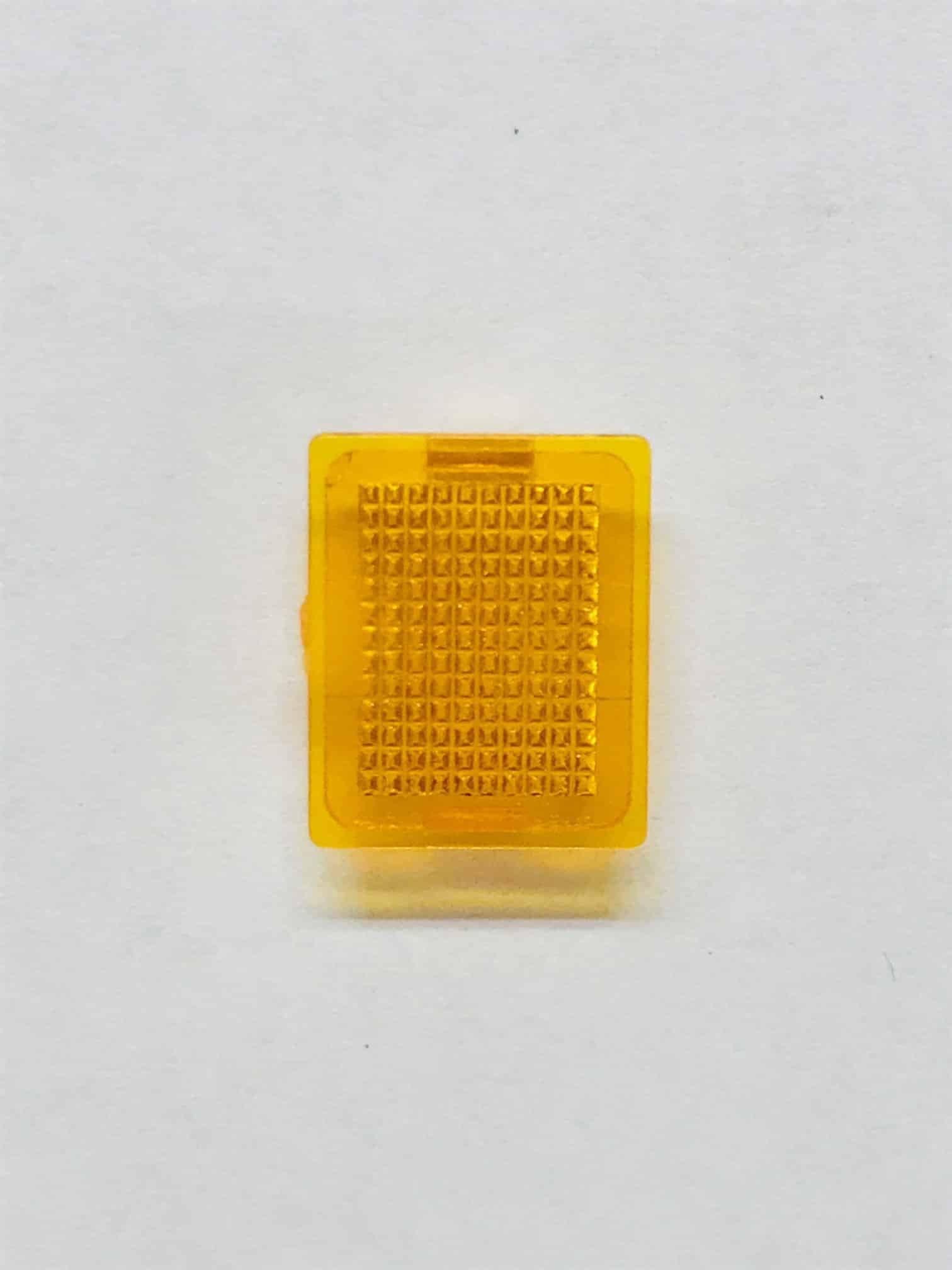 Wedico 25750 GLAS BLINKER RECHTECK ORA p/ st