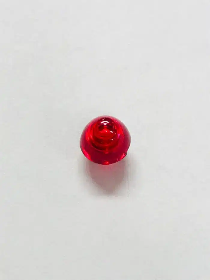 Wedico 28290 GLAS F.DACHLAMPE ROT + TA p/st