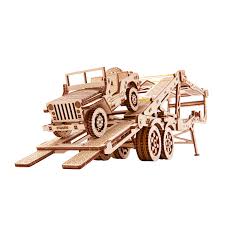 Wood Trick 00018 Car Trailer