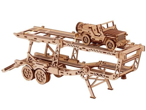 Wood Trick 00018 Car Trailer