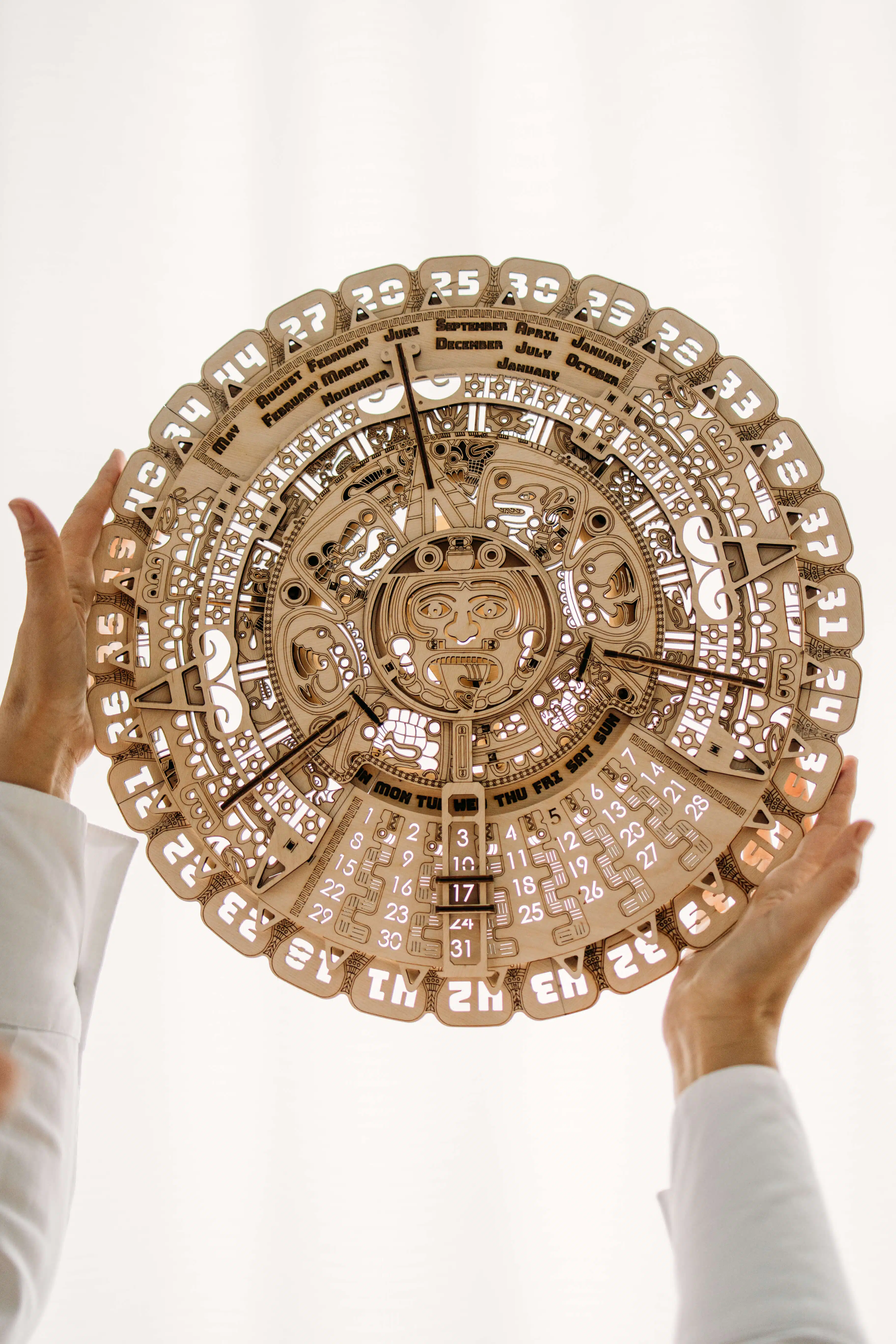 Wood Trick 00028 Maya Kalender