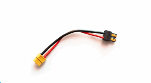 XT60 naar Traxxas laadkabel 2,5mm 30cm