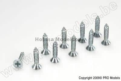 Zelftappende Verzinkschroef 4,2 X 19 mm Gegalvanesserd Staal 10 St