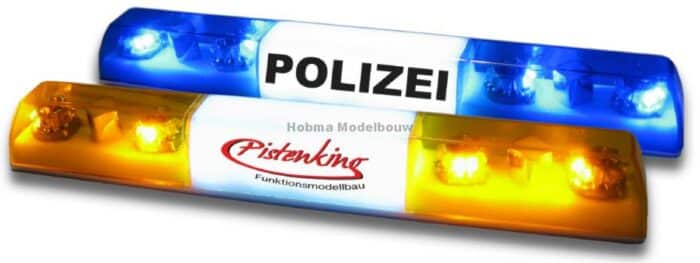 Zwaailichtbalk oranje