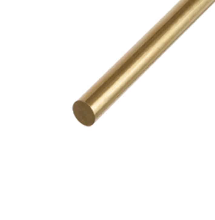Alfer 20230 Rond massief 4 mm Messing