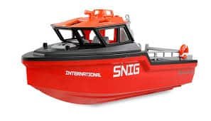 Amewi 26117 Reddingsboot brushless Jetaandrijving 320mm RTR zwart/rood