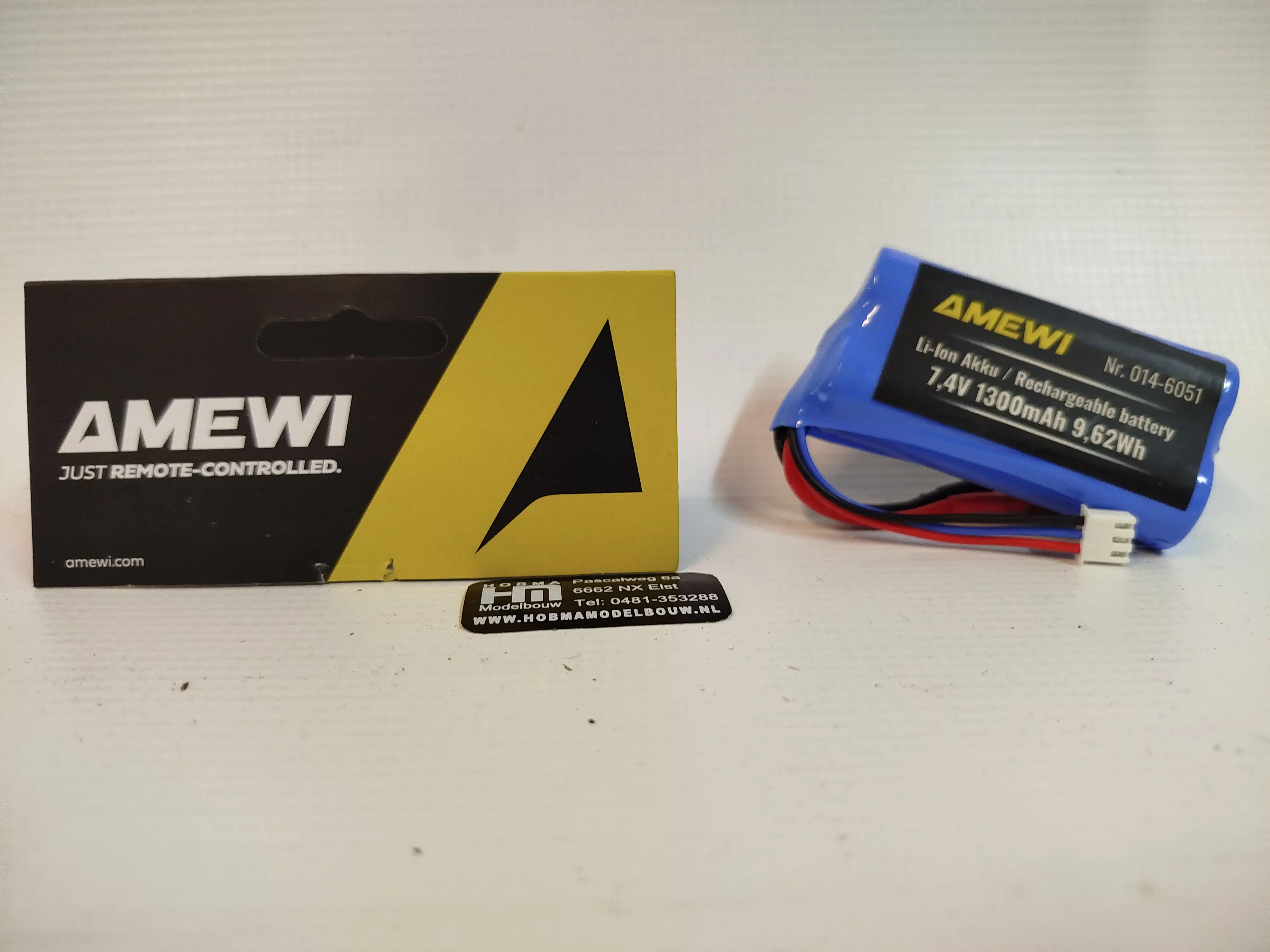 Amewi014 6051 accu 7.4 V 1300 mAh Lion