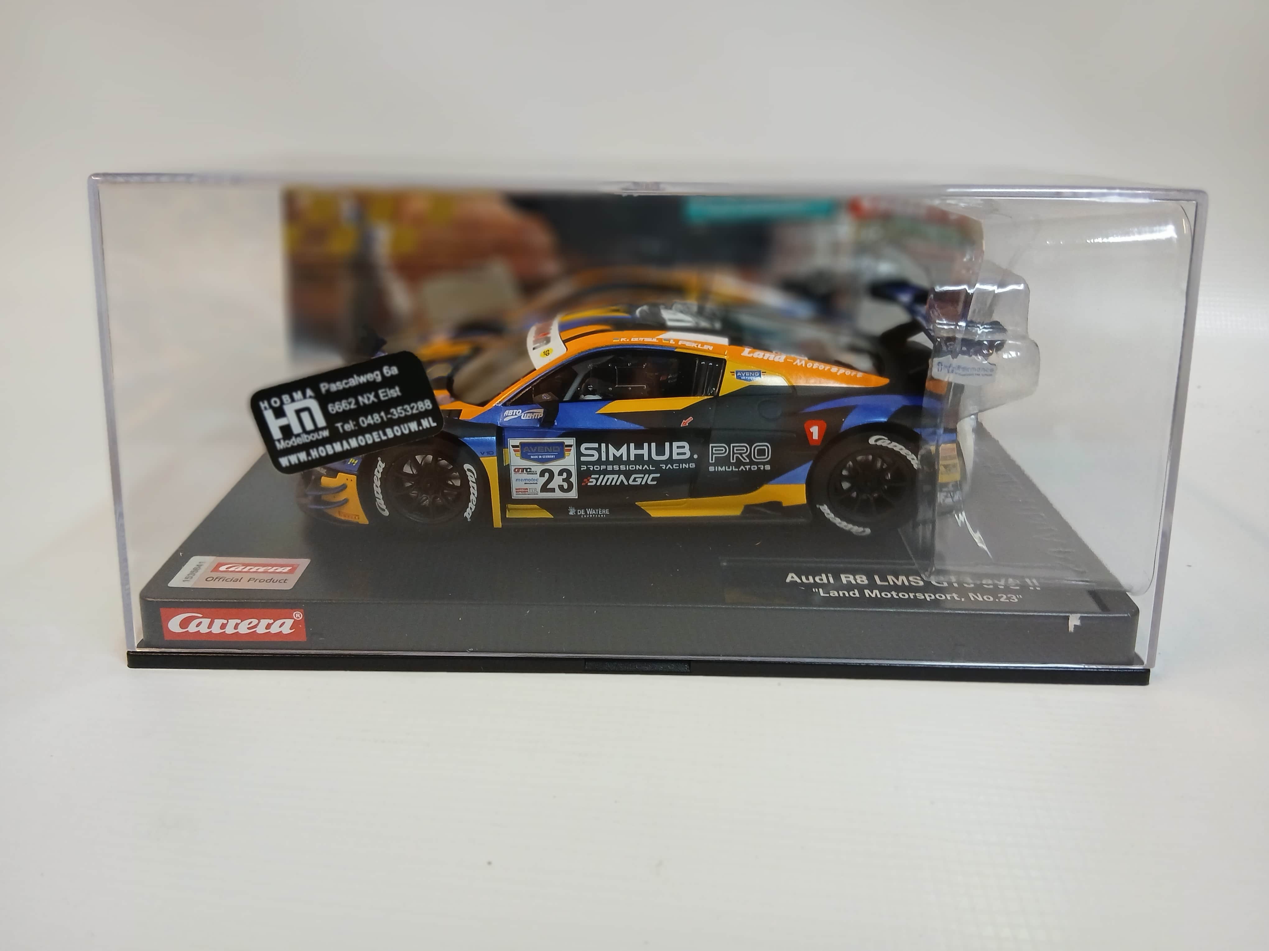 Carrera 20023990 Audi R8 LMS GT3 evo II "Land Motorsport, No.23".