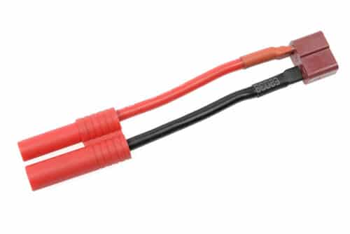 Conversie kabel 4mm goudstekker > Dean
