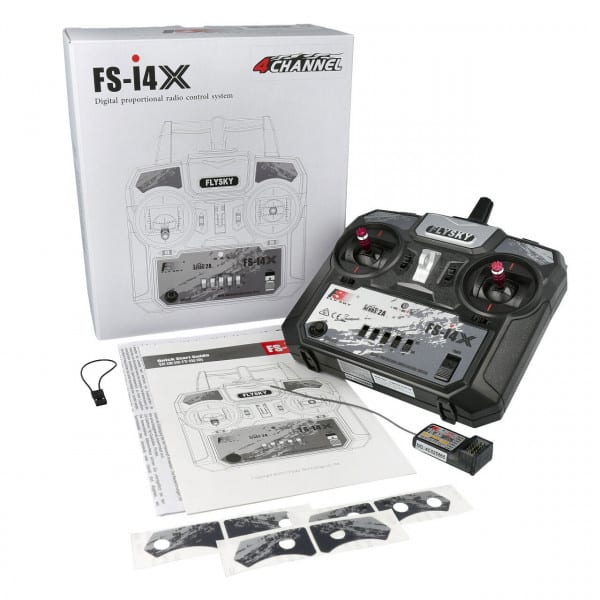 Flysky i4X 4 kanaal zender set