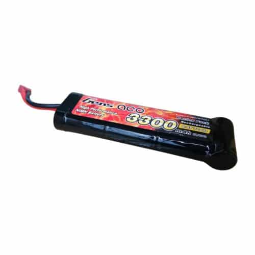 Gens Ace 3300mAh NiMH accu 8.4V plat met deans plug