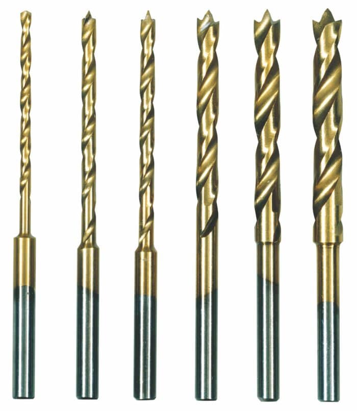Proxxon 28876 HSS spiraalborenset 6-dlg (1,5-4,0 mm)