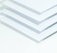 Raboesch 601 03 PLAAT WIT STYREEN 0,75 MM