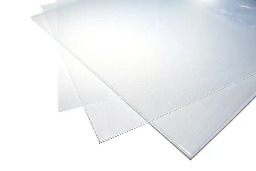 Raboesch 603 02 PLAAT polyester HELDER 0,75 MM