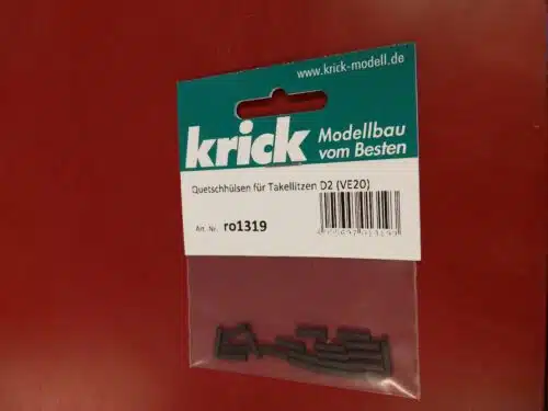 Robbe Krick 1319 quetschhulsen voorTakellitzen D2 (VE20)