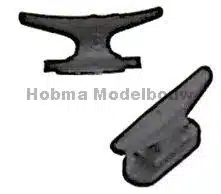 Robbe krick 1340 Klampen, Klein 15mm 10Stk