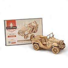 Robotime MC701 Army Jeep