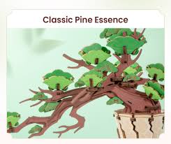 Robotime TG510 Evergreen Pine Bonsai