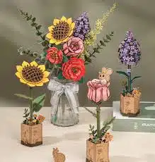 Robotime TW051 Pink Carnation