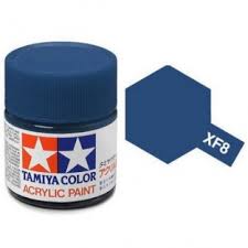 Tamiya 81308 Verf XF8 Blauw Mat