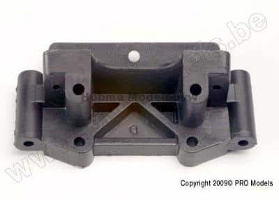 Traxxas 2530 Bulkhead (front) (black)